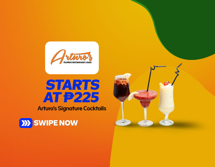 Arturo's Signature Cocktails start at P225