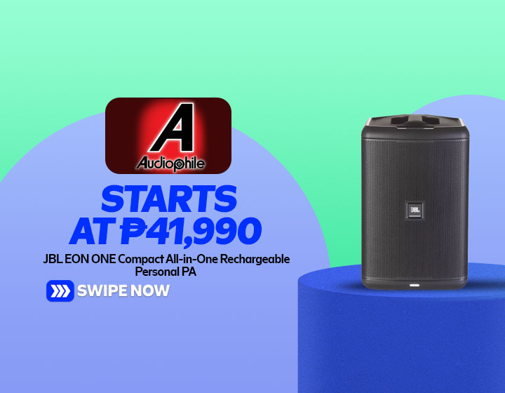 JBL EON ONE Compact All-in-One Rechargeable Personal PA starts at P41,990