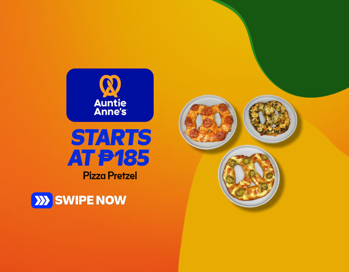 Pizza Pretzel starts at P185