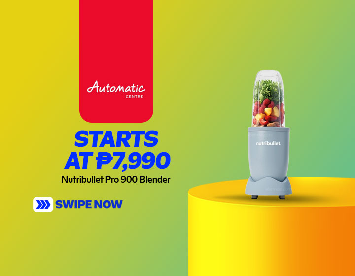Nutribullet Pro 900 Blender in Slate Gray starts at P7,990