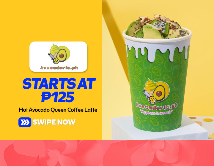 Hot Avocado Queen Coffee Latte starts at P125