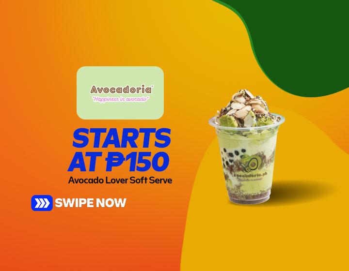 Avocado Lover - Soft Serve starts at P150
