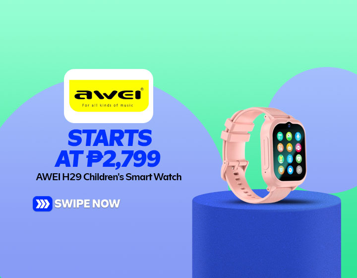 AWEI H29 Children's Smart Watch starts at P2,799