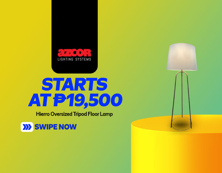 Hierro Oversized Tripod Floor Lamp starts at P19,500