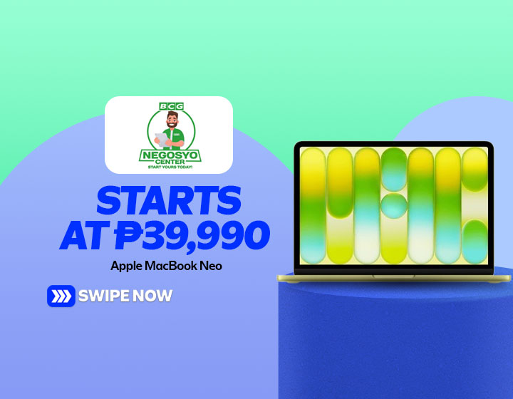 Apple MacBook Neo starts at P39,990