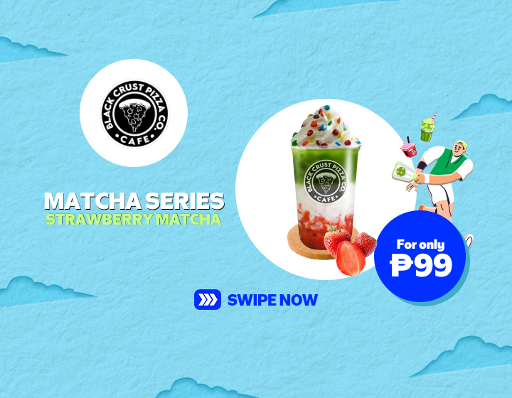 Strawberry Matcha at Black Crust Pizza Co.