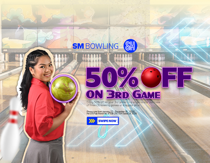 50% OFF on 3rd Game