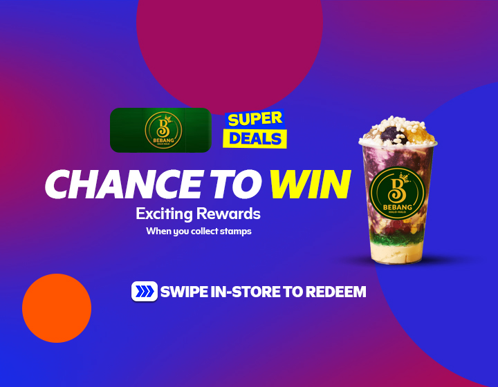 Fill up your Stamp Card for Exciting Rewards