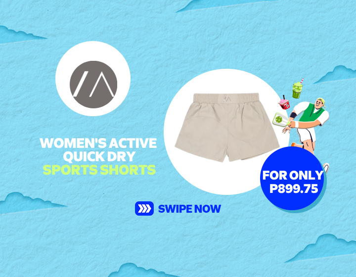 BENCH Women's Active Quick Dry Sports Shorts