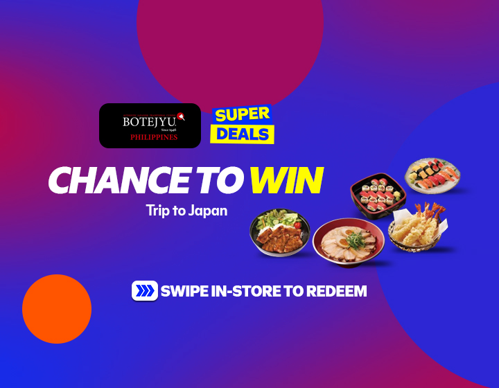 Get a Chance to Win a Trip to Japan with every P2,000 Purchase