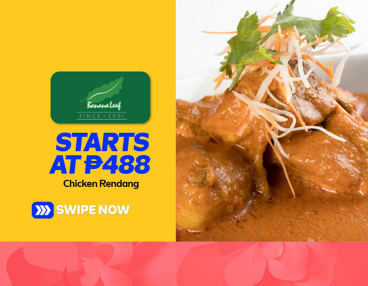 Chicken Rendang starts at P488