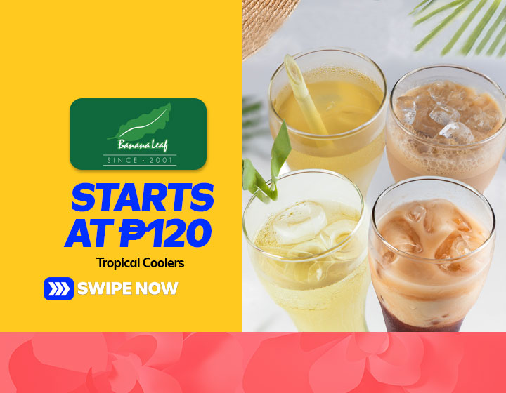 Tropical Coolers start at P120