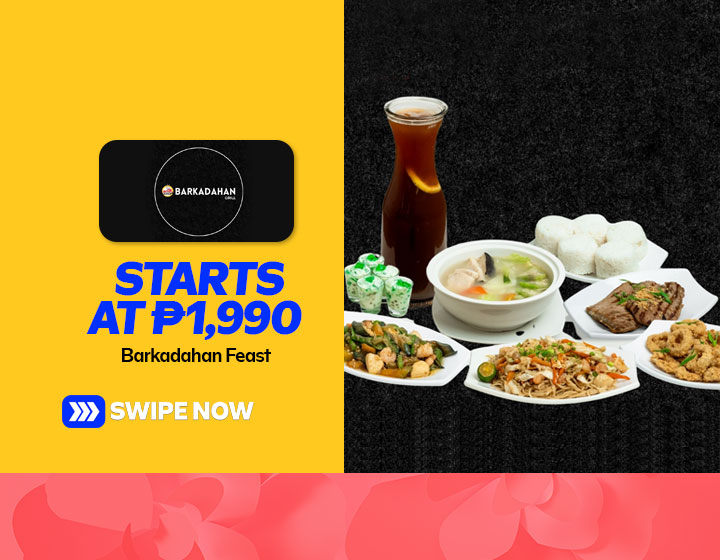 Barkadhan Feast starts at P1,990