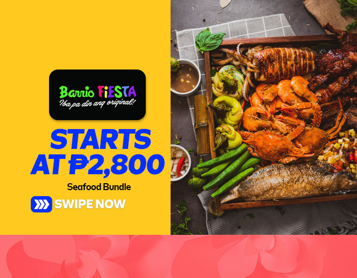 Seafood Bundle starts at P2,800