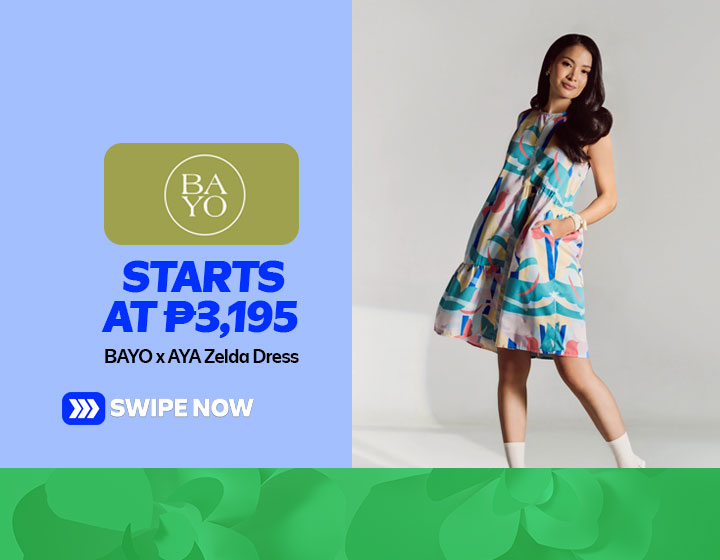 BAYO x AYA Zelda Dress starts at P3,195