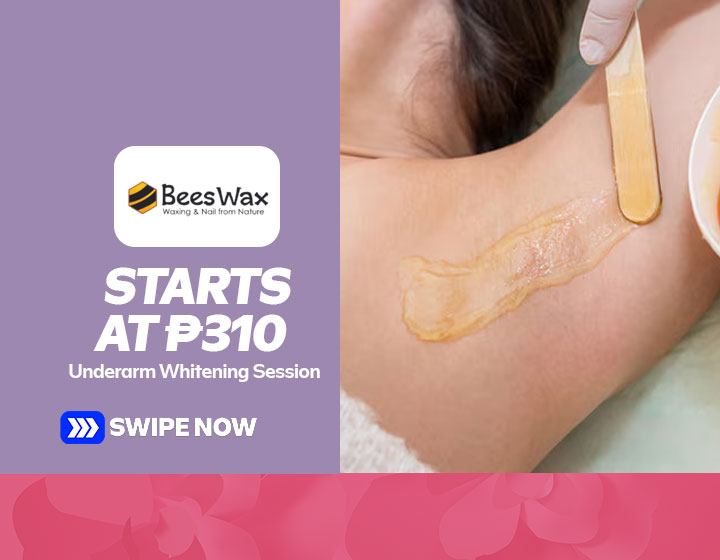 Underarm Whitening starts at P310 per Session
