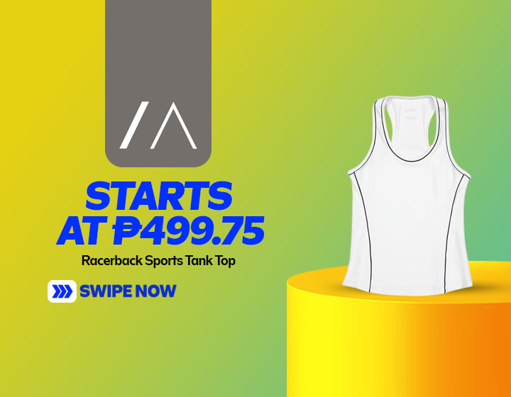 Racerback Sports Tank Top starts at P499.75