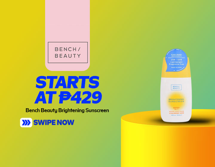 Bench Beauty Brightening Sunscreen starts at P429
