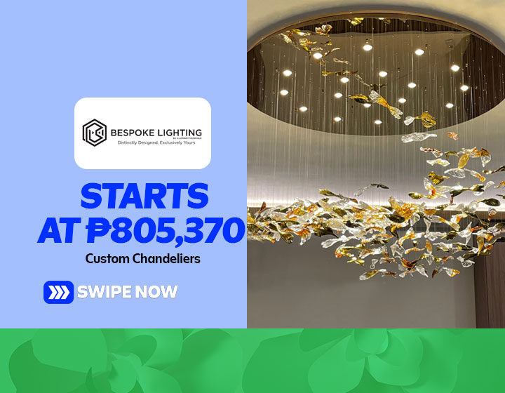 Custom Chandeliers start at P805,370