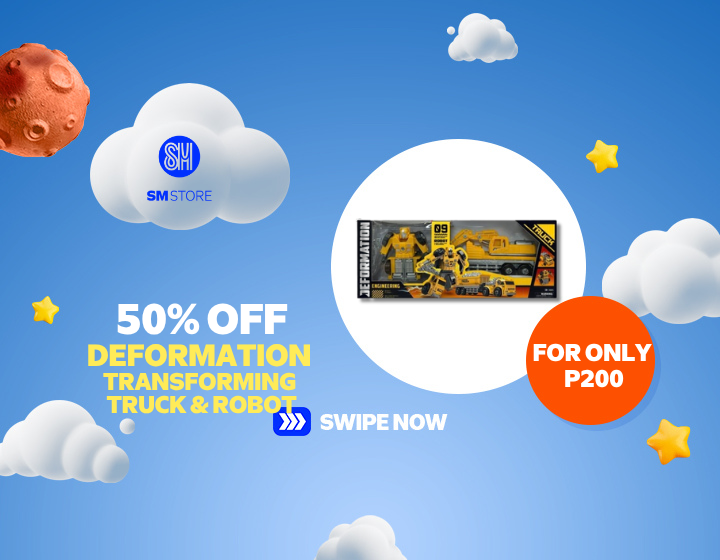 DEFORMATION 2-IN-1 TRANSFORMING  TRUCK & ROBOT 50% OFF 