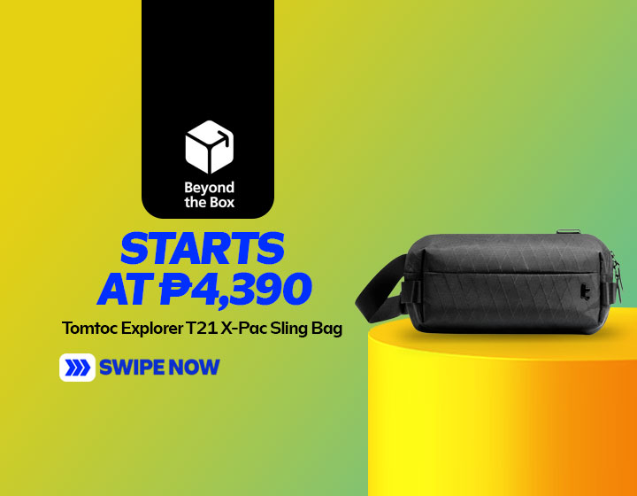 Tomtoc Explorer T21 X-Pac Sling Bag starts at P4,390