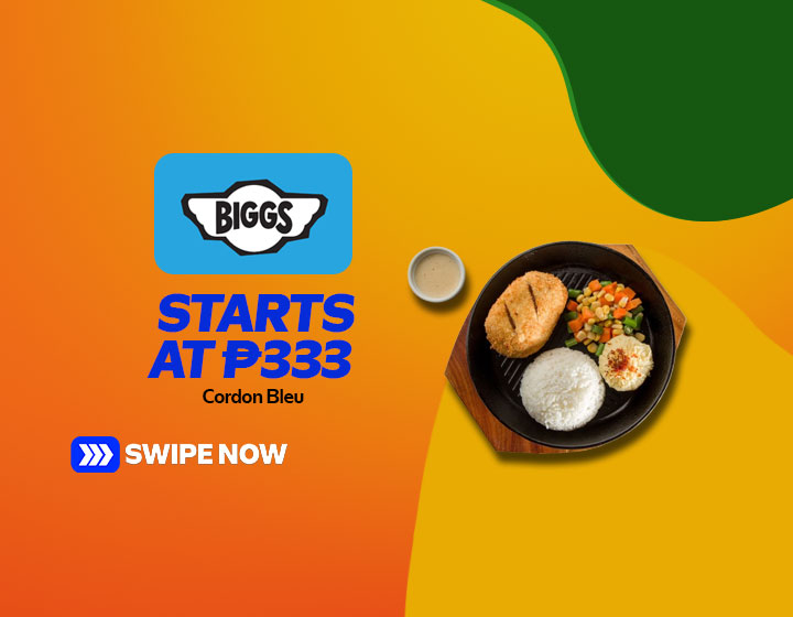 Pork Cordon Bleu starts at P333