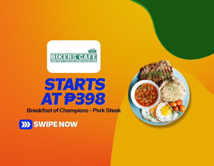 Breakfast of Champions - Pork Steak starts at P398