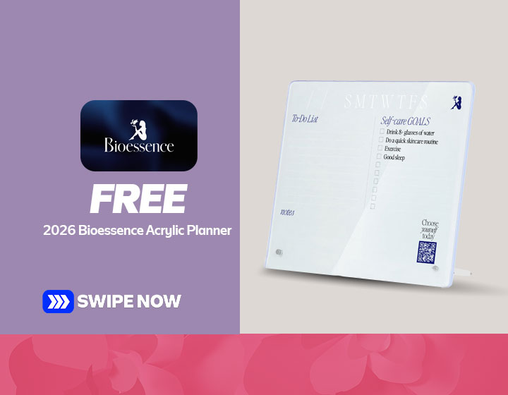 Free 2026 Bioessence Acrylic Planner