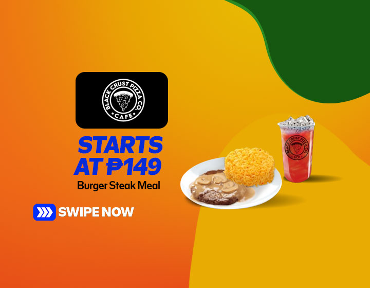 Burger Steak Meal starts at P149