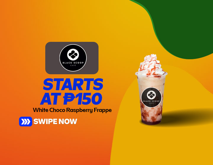 White Choco Raspberry Frappe starts at P150