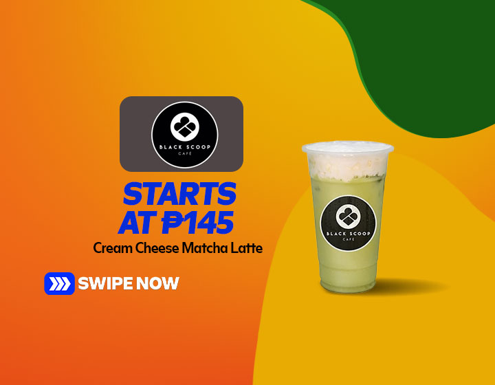 Cream Cheese Matcha Latte starts at P145