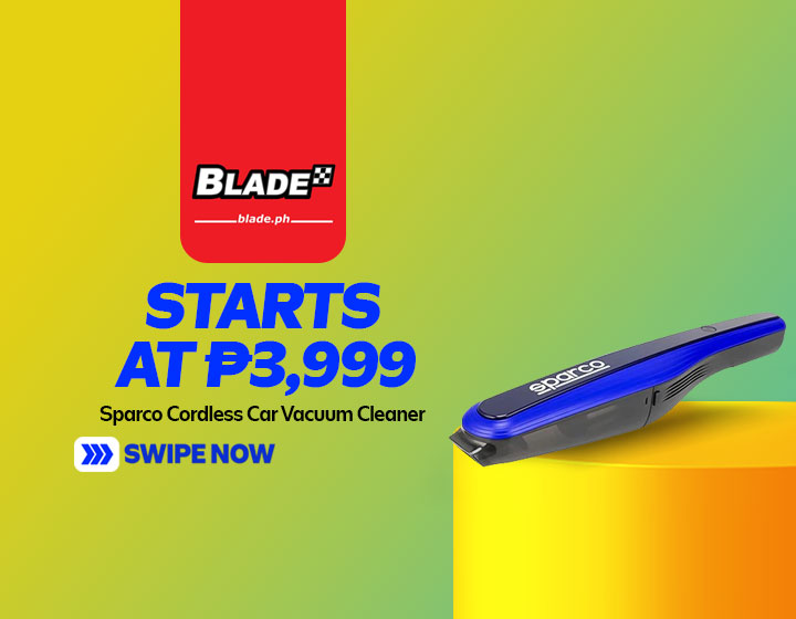 Sparco Cordless Car Vacuum Cleaner starts at P3,999