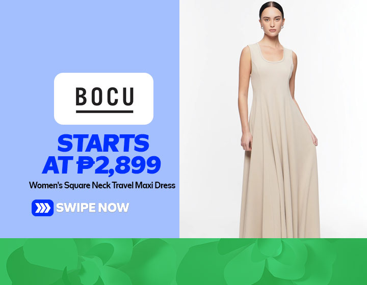 Women's Square Neck Travel Maxi Dress starts at P2,899