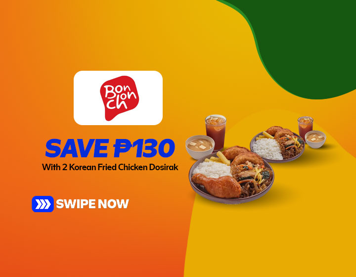 Save P130 when you Get 2 Korean Fried Chicken Dosirak