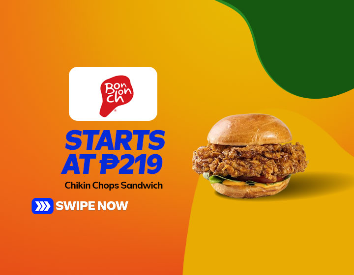 Chikin Chops Sandwich starts at P219