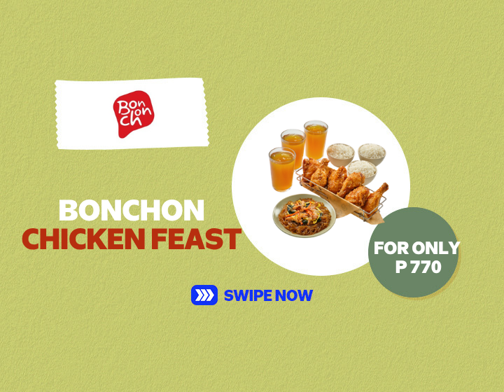Bonchon Chicken Feast for only P770