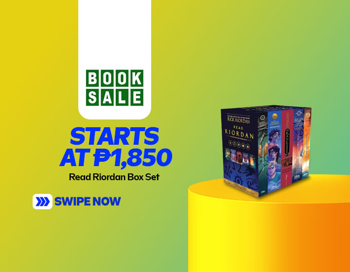 READ RIORDAN: Percy Jackson & the Olympians by Rick Riordan - Five-book First-in-series Box Set (Softcover) starts at P1,850