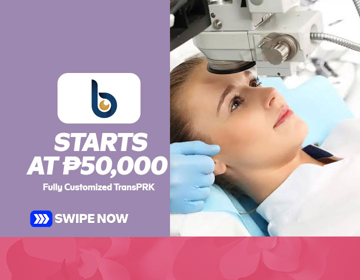 Fully Customized TransPRK starts at P50,000