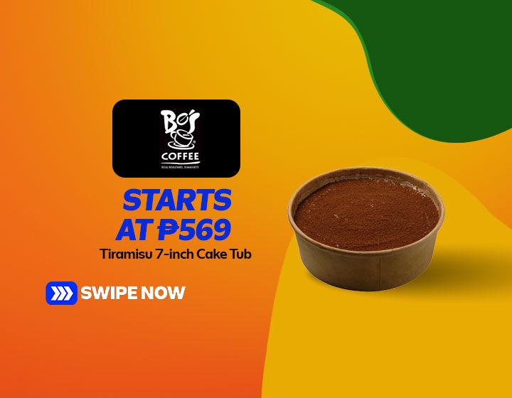 Tiramisu 7-inch Cake Tub starts at P569