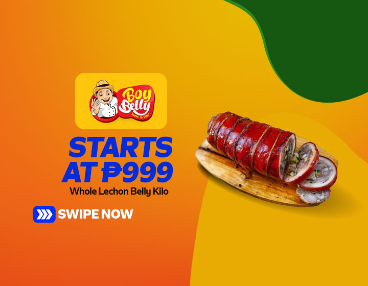 Lechon Belly (Whole) starts at P999/Kilo