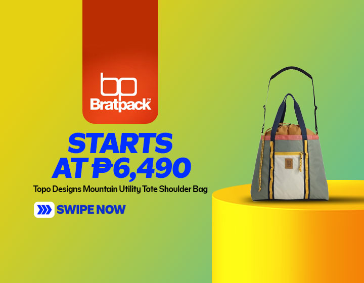 TOPO DESIGNS Mountain Utility Tote Shoulder Bag starts at P6,490
