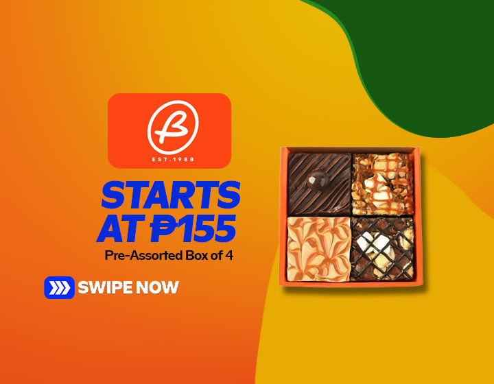 Pre-Assorted Box of 4 starts at P155
