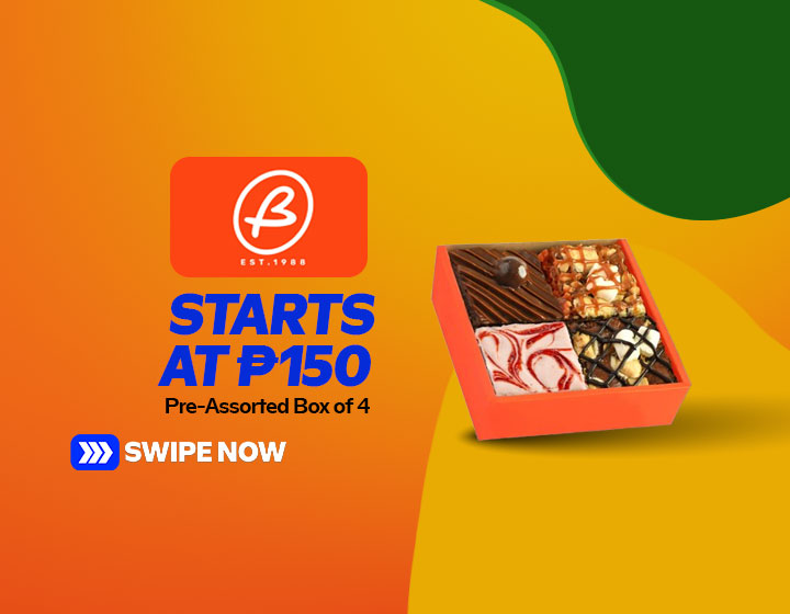 Pre-Assorted Box of 4 starts at P150