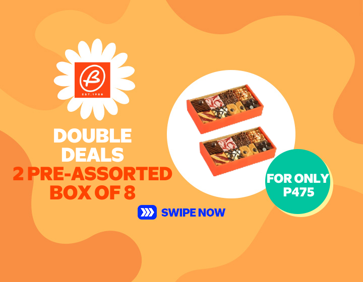 Brownies Double Deals 2 Pre Assorted Box of 8 at P475