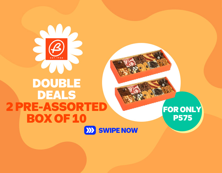 Brownies Double Deals 2 Pre Assorted Box of 10 at P575