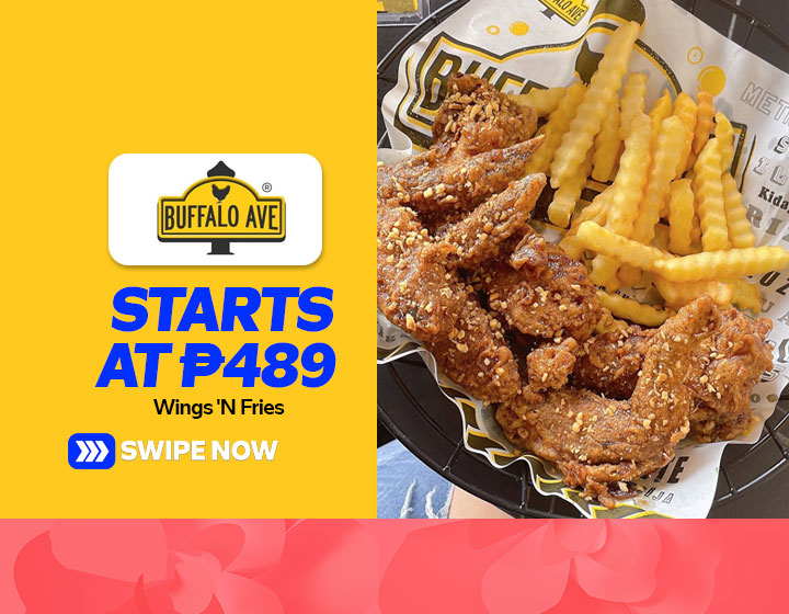 Wings `N Fries start at P489