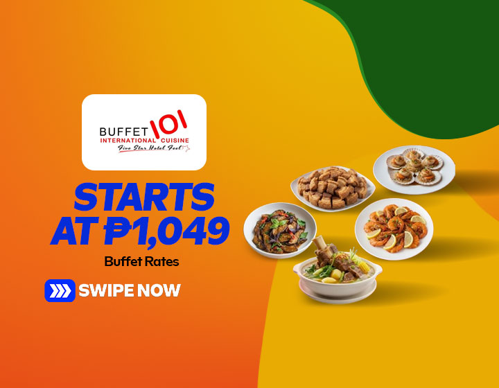 Buffet Rates start at P1,049