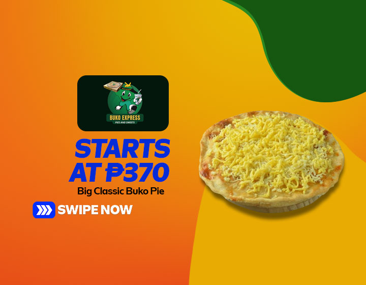Big Classic Buko Pie starts at P370