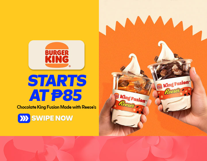 Chocolate King Fusion Made With Reese's starts at P85