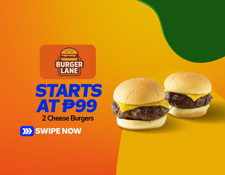 2 Cheese Burgers start at P99